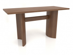डाइनिंग टेबल डीटी 05 (1400x600x750, लकड़ी की भूरी रोशनी)