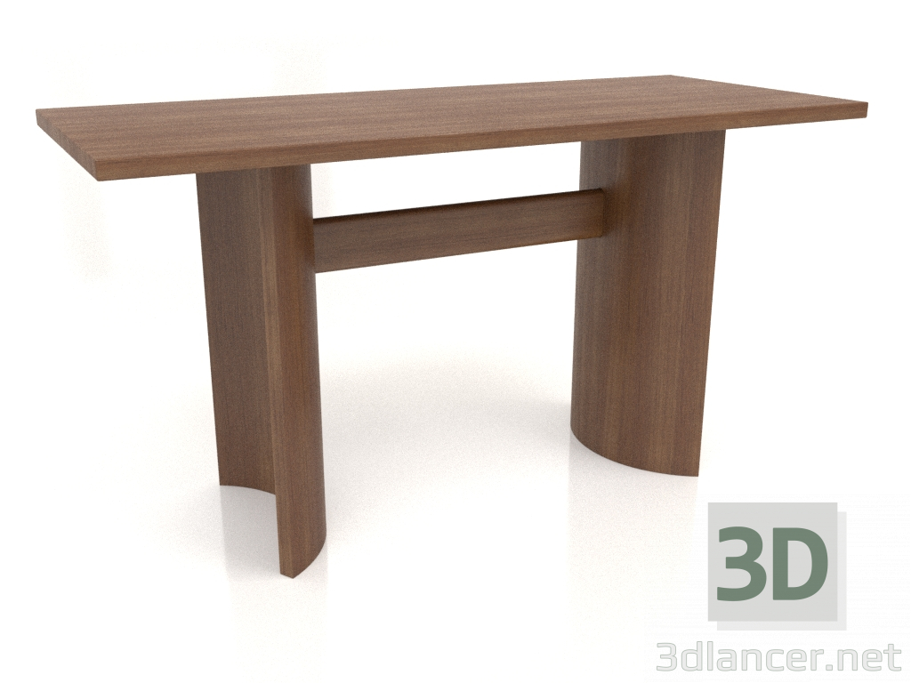 3D Modell Esstisch DT 05 (1400x600x750, Holz braun hell) - Vorschau