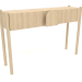 3d model Console table KT 02 (1200x300x800, wood white) - preview