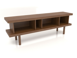 Mueble TM 13 (1800x400x600, madera marrón claro)