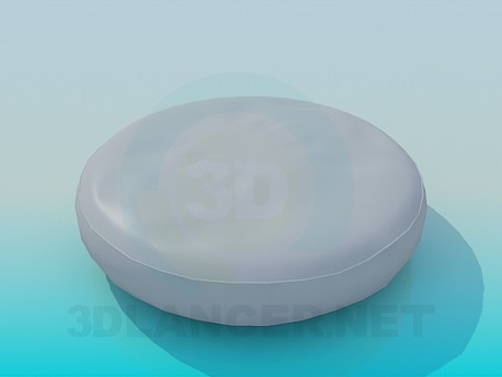 3d model Round pouf - preview 3d model Round pouf - preview