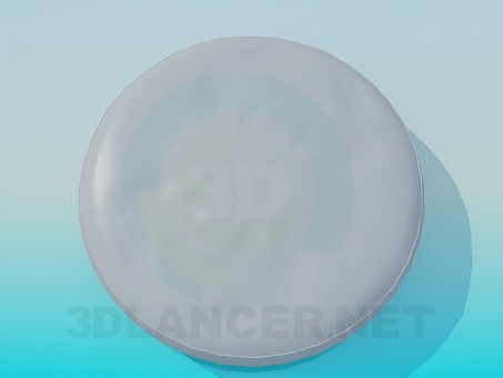 3d model Round pouf - preview 3d model Round pouf - preview