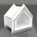 3d model Casa para mascotas S (Blanco) - vista previa