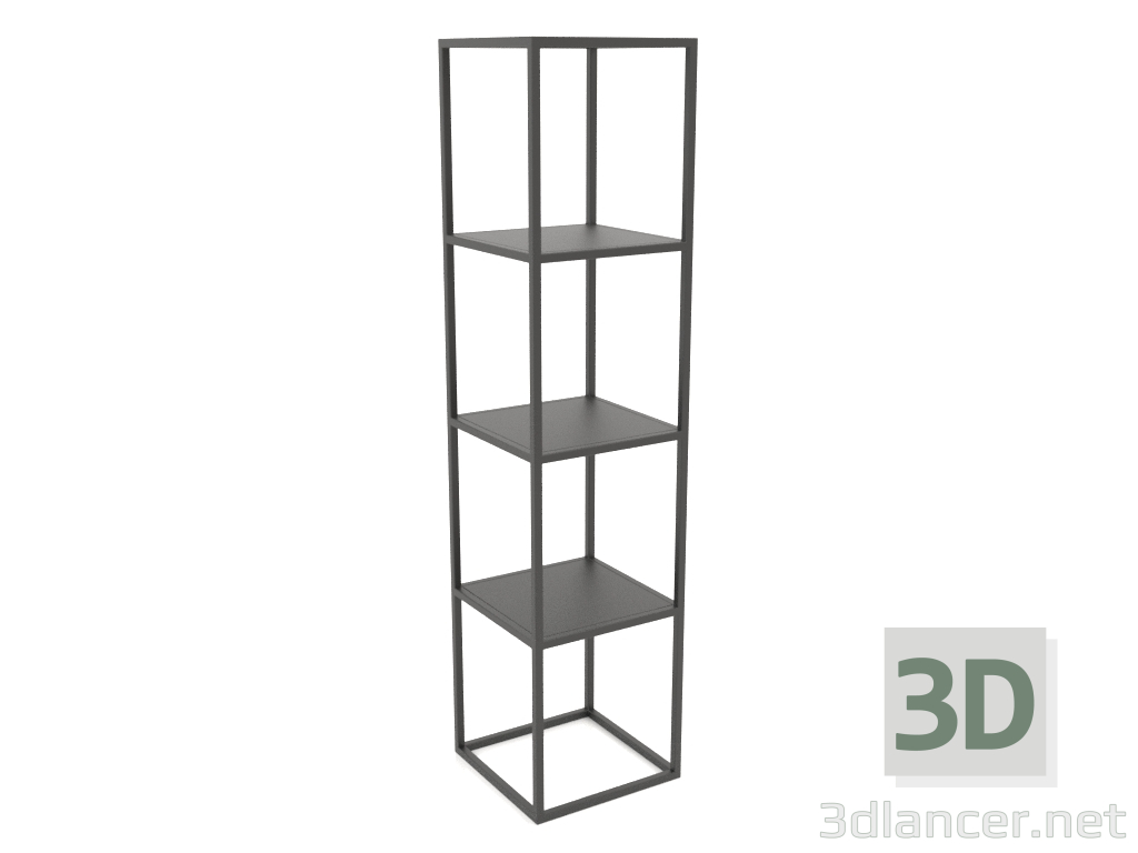 3d model Large square rack (METAL, 40x40x170) - preview