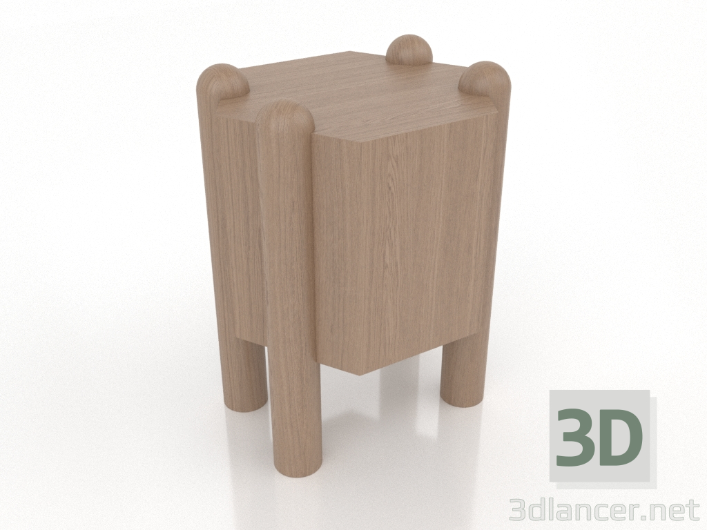 3d model Side table MERFI No. 2 (option 1) - preview 3d model Side table MERFI No. 2 (option 1) - preview