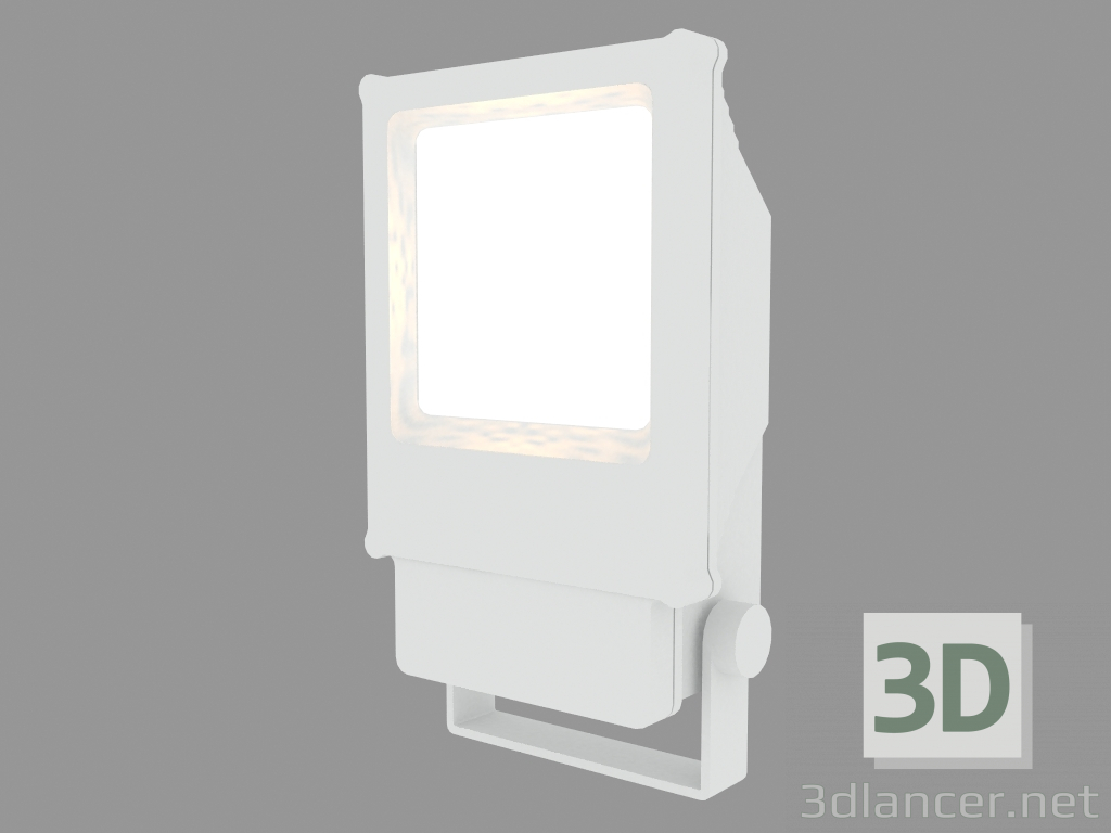 modello 3D Proiettore MINITECHNO RETTANGOLARE (S3756 70W_HIT) - anteprima