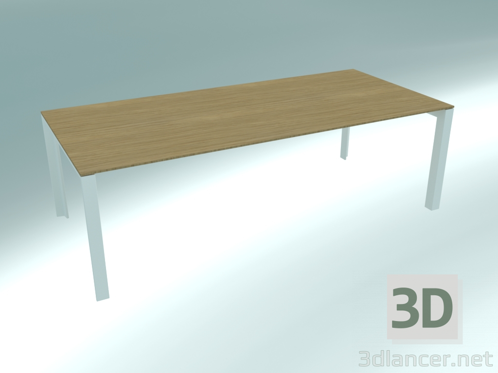 modèle 3D Table rectangulaire moderne APTA (P135 240X110X74) - preview