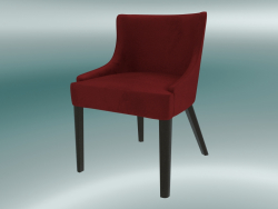 Demi-chaise Elias (rouge)
