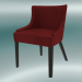 modèle 3D Demi-chaise Elias (rouge) - preview