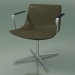 3D modeli Konferans koltuğu 2116CI (4 ayak, kolçaklı, döner) - önizleme