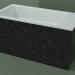 3D modeli Tezgah üstü lavabo (01R142102, Nero Assoluto M03, L 72, P 36, H 36 cm) - önizleme