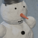 3d Snowman model buy - render