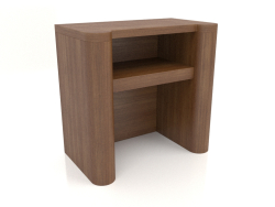 Bedside table TM 023 (600x350x580, wood brown light)