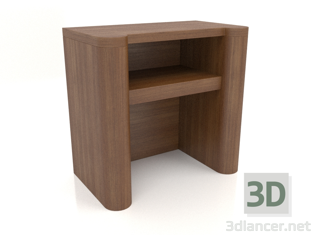 3d model Bedside table TM 023 (600x350x580, wood brown light) - preview