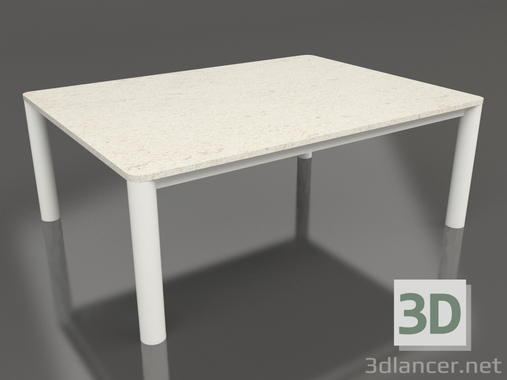 modello 3D Tavolino 70×94 (Grigio agata, DEKTON Danae) - anteprima
