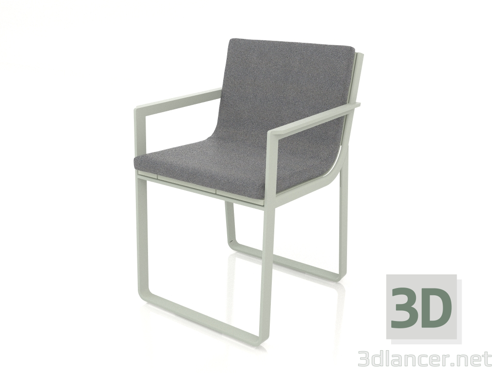 Modelo 3d Cadeira de jantar (cinza cimento) - preview