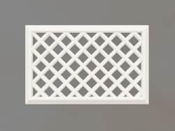 Gypsum ventilation grilles VR 009 (150x234x12)