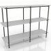 Modelo 3d Rack 3 1200X350X860 mm (branco RAL 9010) - preview