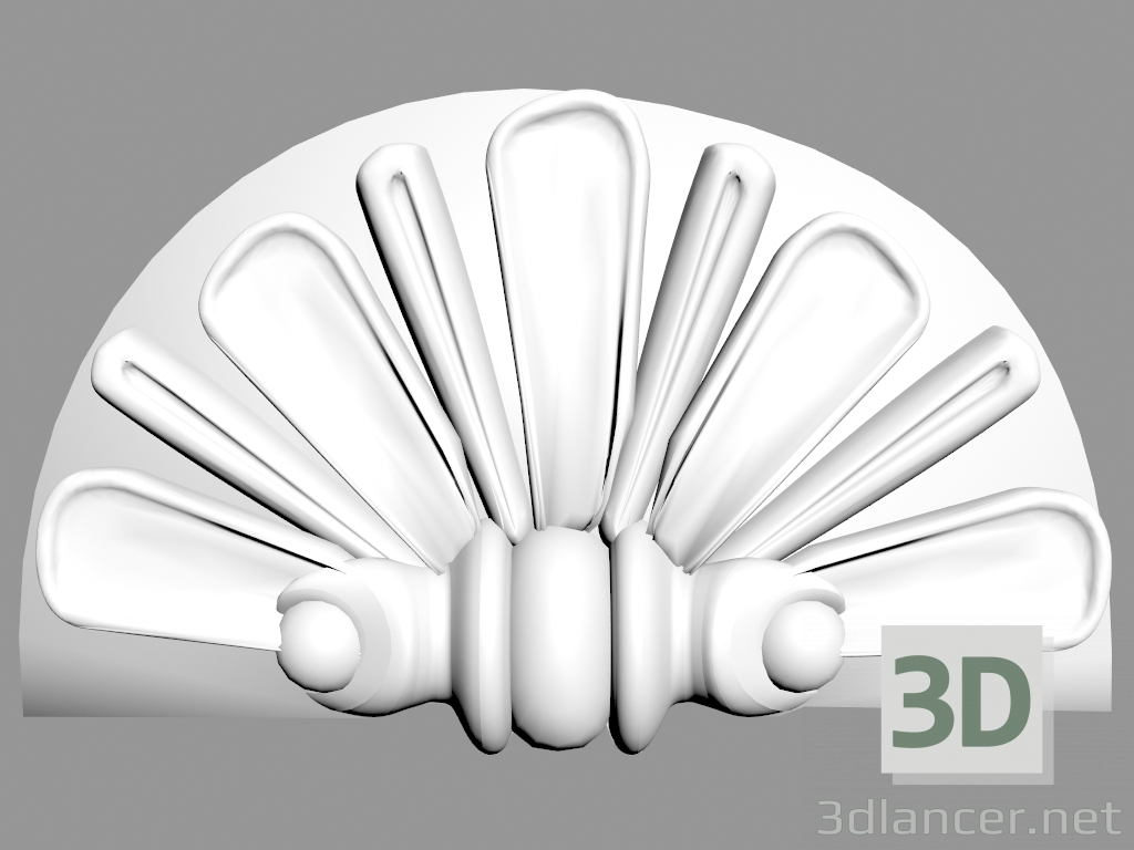 modèle 3D Encadrement D584 - preview