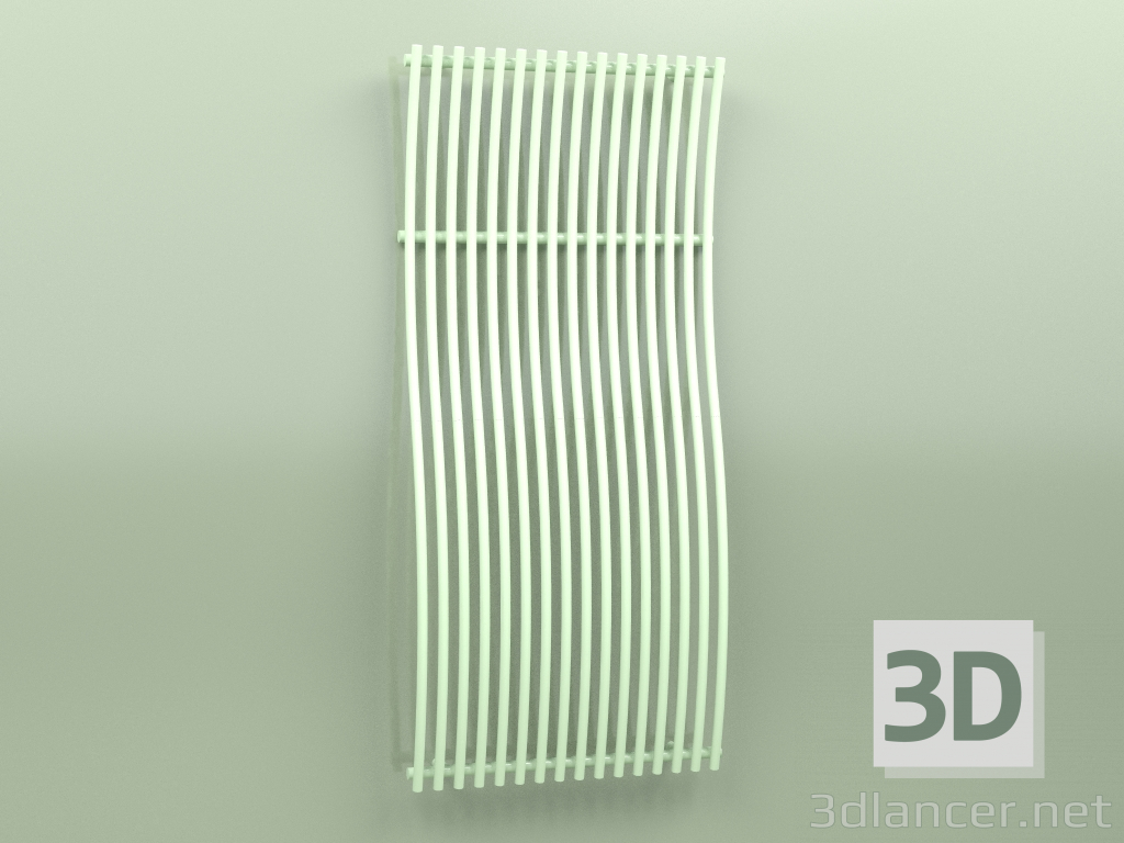 modello 3D Scaldasalviette - Imia (1800 x 822, RAL - 6019) - anteprima