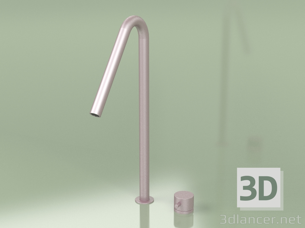 3d model 2-hole mixer with swivel spout 422 mm (13 33, OR) - preview