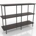 modello 3D Ripiano 3 1200X350X860 mm (frassino noce) - anteprima
