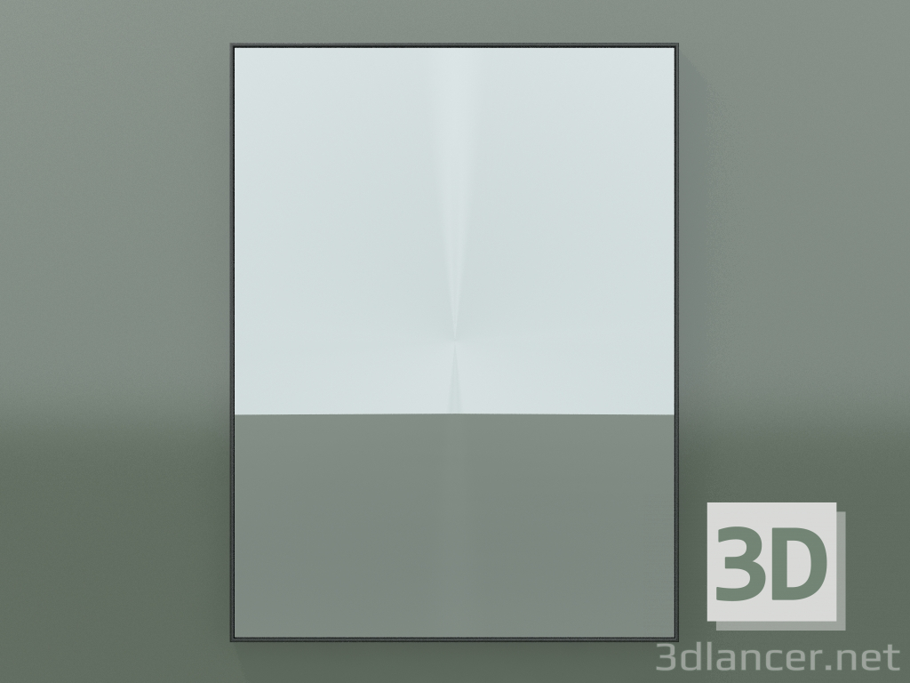 3d модель Зеркало Rettangolo (8ATCD0001, Deep Nocturne C38, Н 96, L 72 cm) – превью