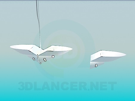 3d model Futuristic lighting kit - preview