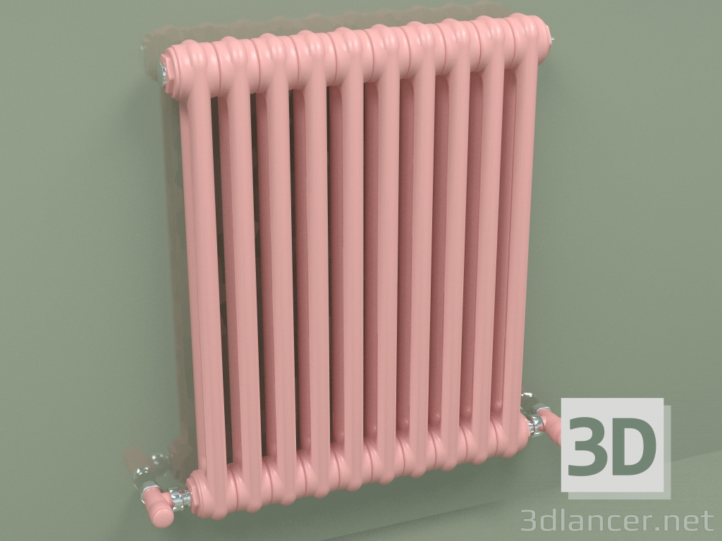3D Modell Kühler TESI 2 (H 600 10EL, Pink - RAL 3015) - Vorschau