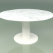 Modelo 3d Mesa de jantar 314 (Metal Milk, Carrara Marble) - preview