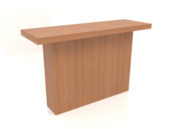 कंसोल टेबल केटी 10 (1200x400x750, लकड़ी लाल)