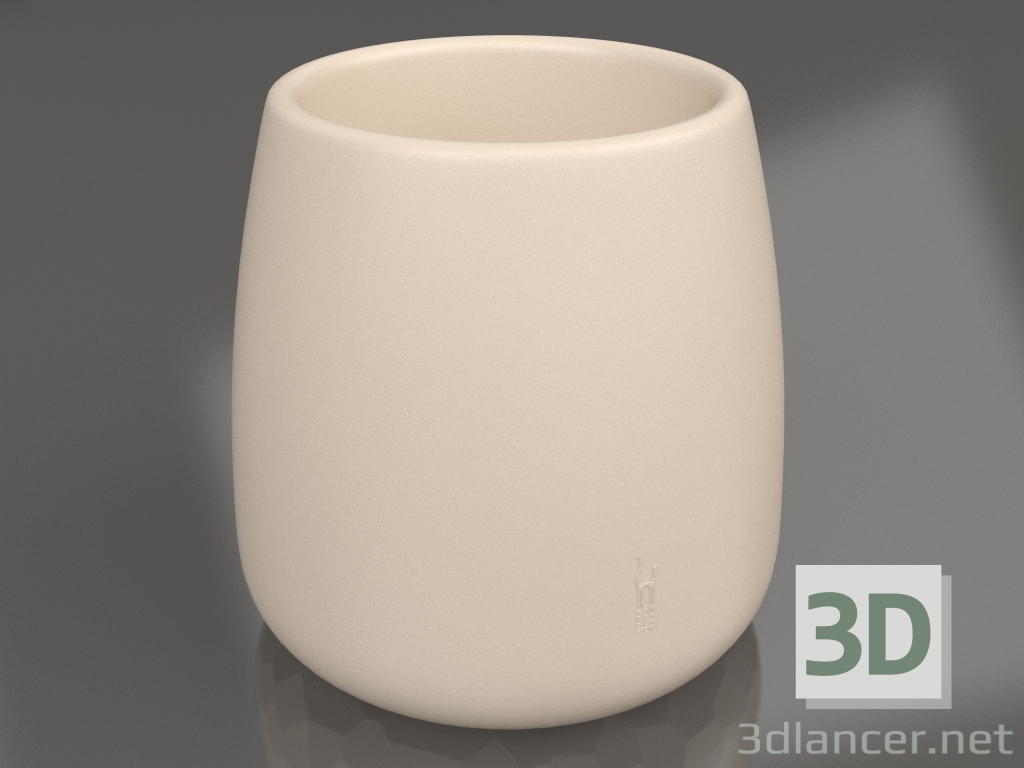 modello 3D Vaso per piante 1 (Sabbia) - anteprima