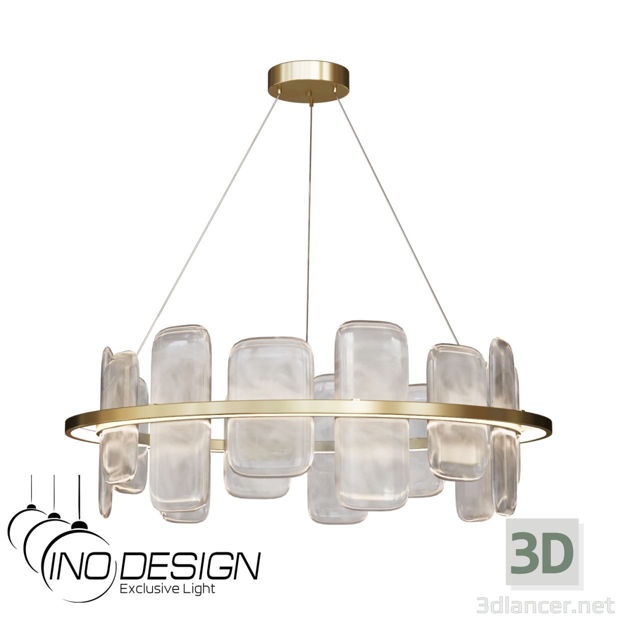 modello 3D Inodesign Staffan D80 44.8028 - anteprima