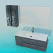 modèle 3D Lavabo de meuble - preview