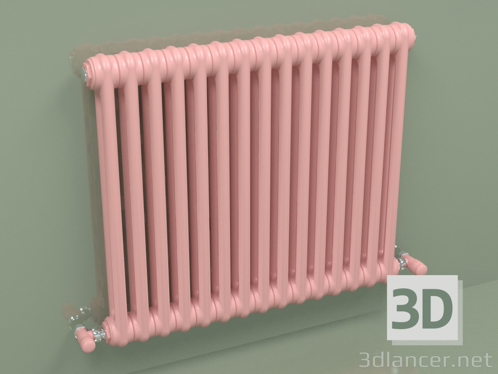 3D Modell Kühler TESI 2 (H 600 15EL, Pink - RAL 3015) - Vorschau
