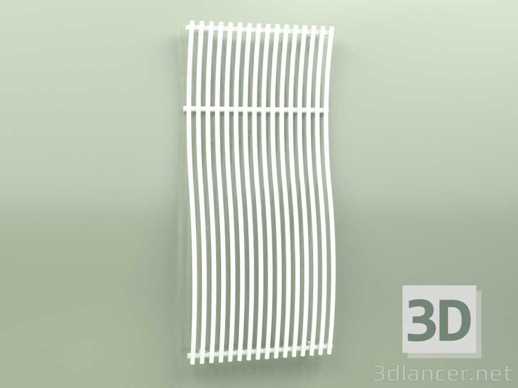modèle 3D Sèche-serviettes chauffant - Imia (1800 x 822, RAL - 9016) - preview