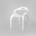 Stuhl aus Kunststoff 3D-Modell kaufen - Rendern