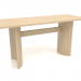 modello 3D Tavolo da pranzo DT 05 (1600x600x750, legno bianco) - anteprima