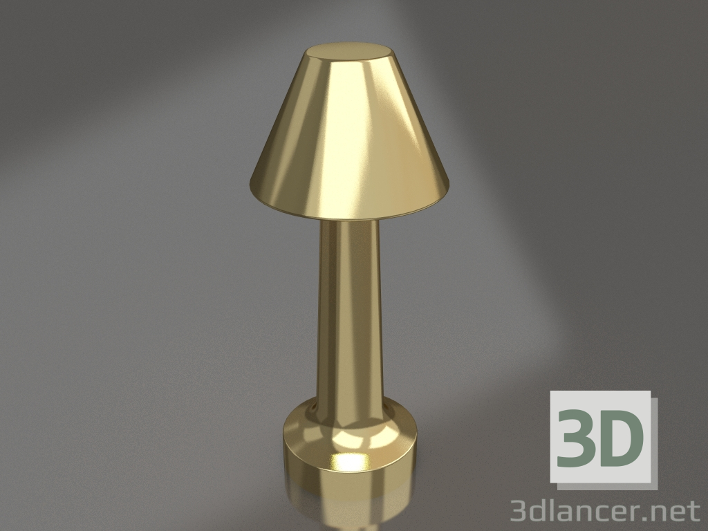 3d модель Настольная лампа Снорк бронза (07064-B) – превью