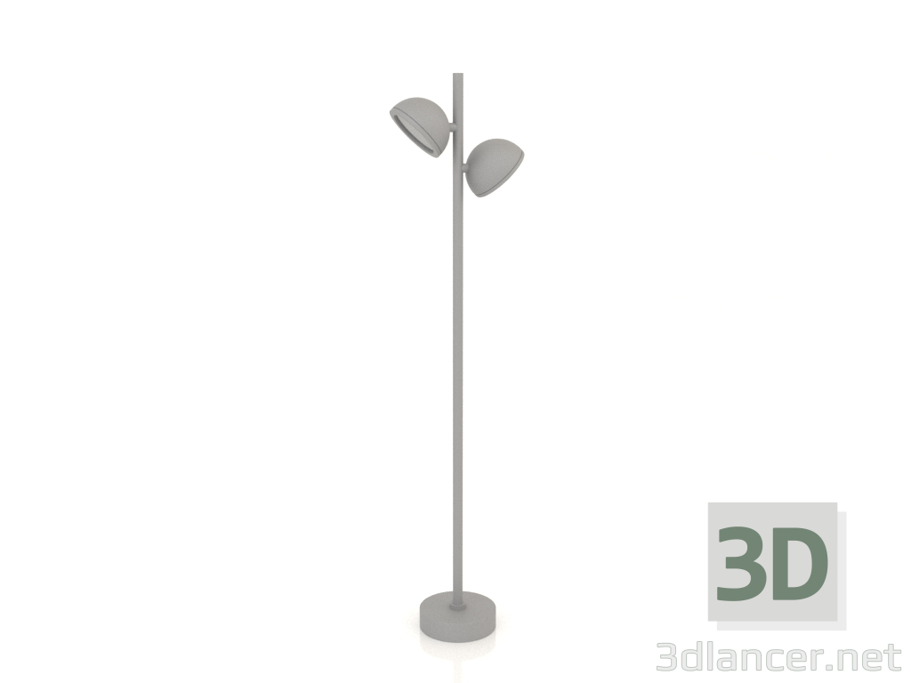 3D modeli Zemin sokak lambası (6742) - önizleme