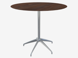 Coffee table (walnut 80x73)