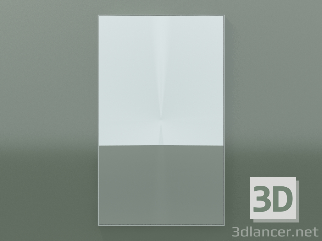 3d модель Зеркало Rettangolo (8ATCF0001, Glacier White C01, Н 120, L 72 cm) – превью