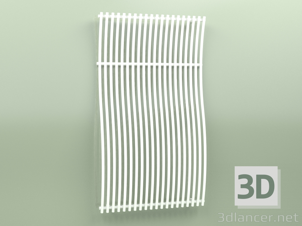 3D modeli Isıtmalı havlu askısı - Imia (1800 x 1030, RAL - 9016) - önizleme