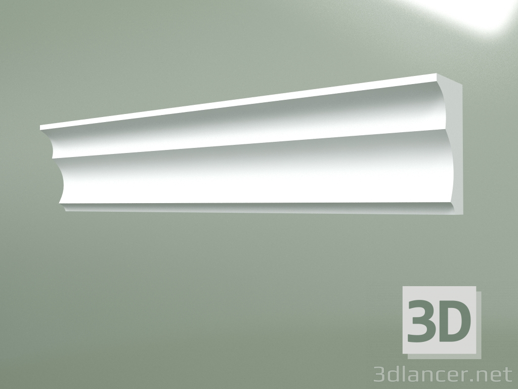 modello 3D Modanatura in gesso MT215 - anteprima