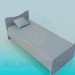3d модель Детская кровать – превью