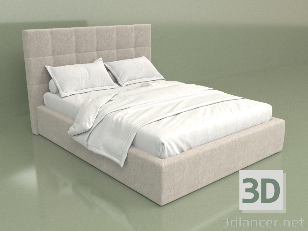 3d модель Кровать Caron – превью