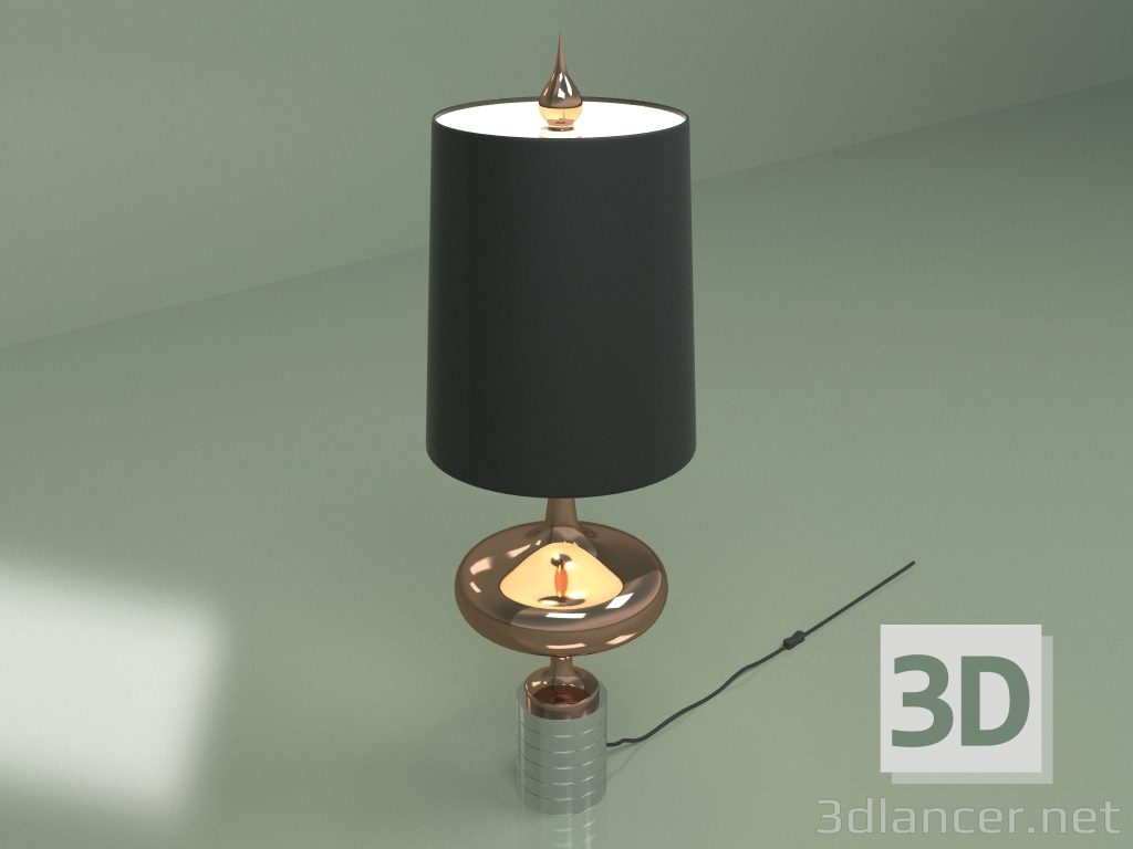 3D modeli Masa lambası Metamorfoz - önizleme