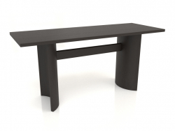 डाइनिंग टेबल डीटी 05 (1600x600x750, लकड़ी का भूरा)
