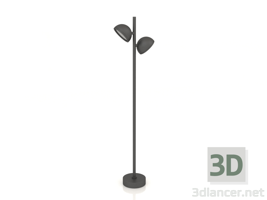 3d модель Наземний вуличний світильник (6743) – превью