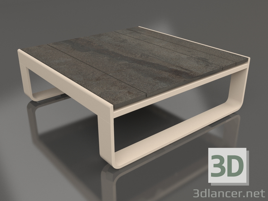 3d model Side table 70 (DEKTON Radium, Sand) - preview